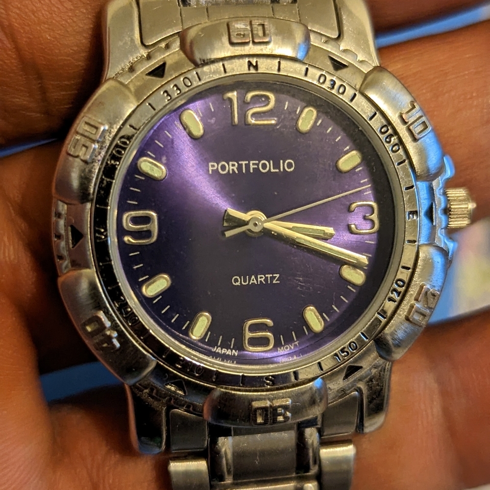 Portfolio by Tiffany men wrist watch